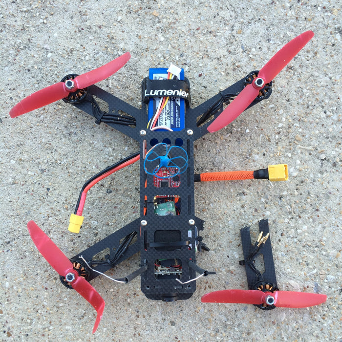 quadcopter crash