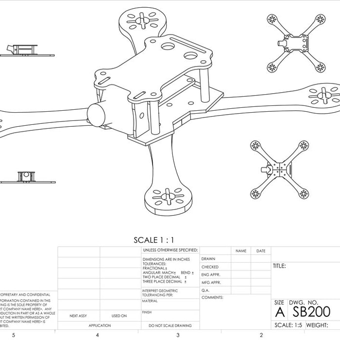 quadcopter frame