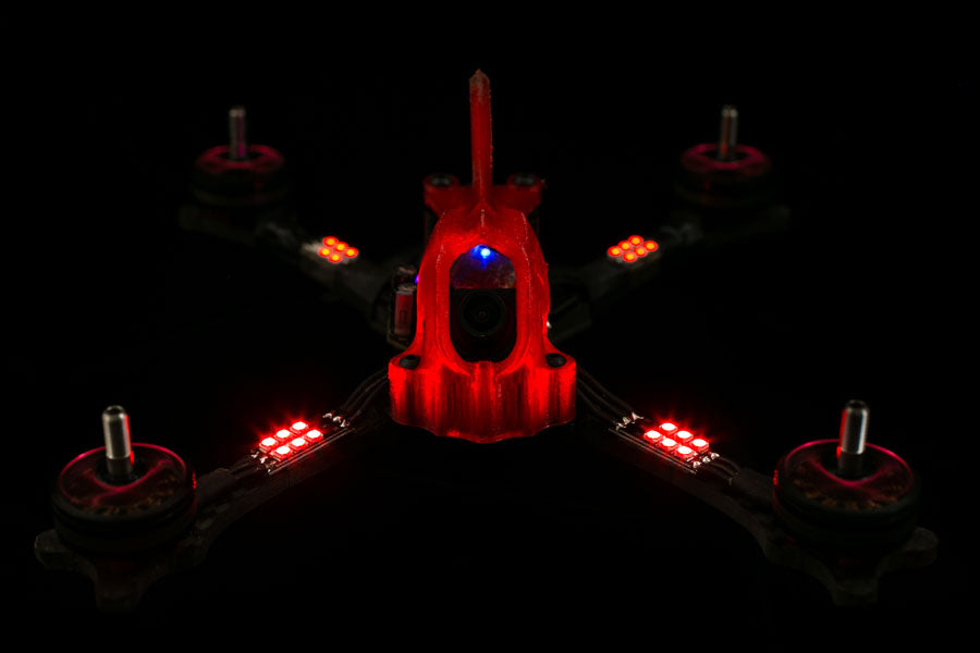 racewire racelite quadcopter led