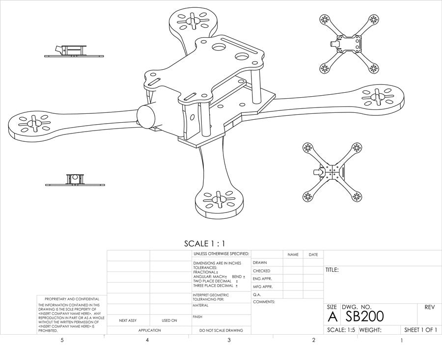 quadcopter frame